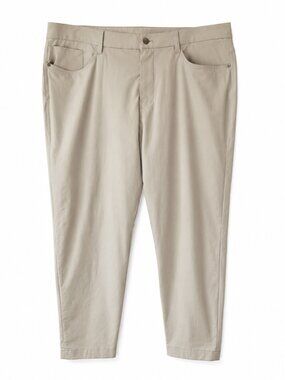 Lululemon ABC 5 Pocket Pants Men's 36x28 Beige Stretch Travel